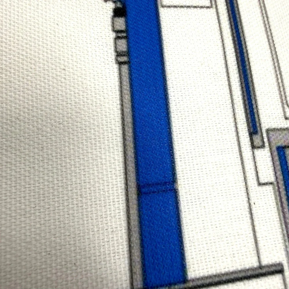 Society6 Star Wars R2D2 Technical Drawing Decorative Throw Pillow Square ~20